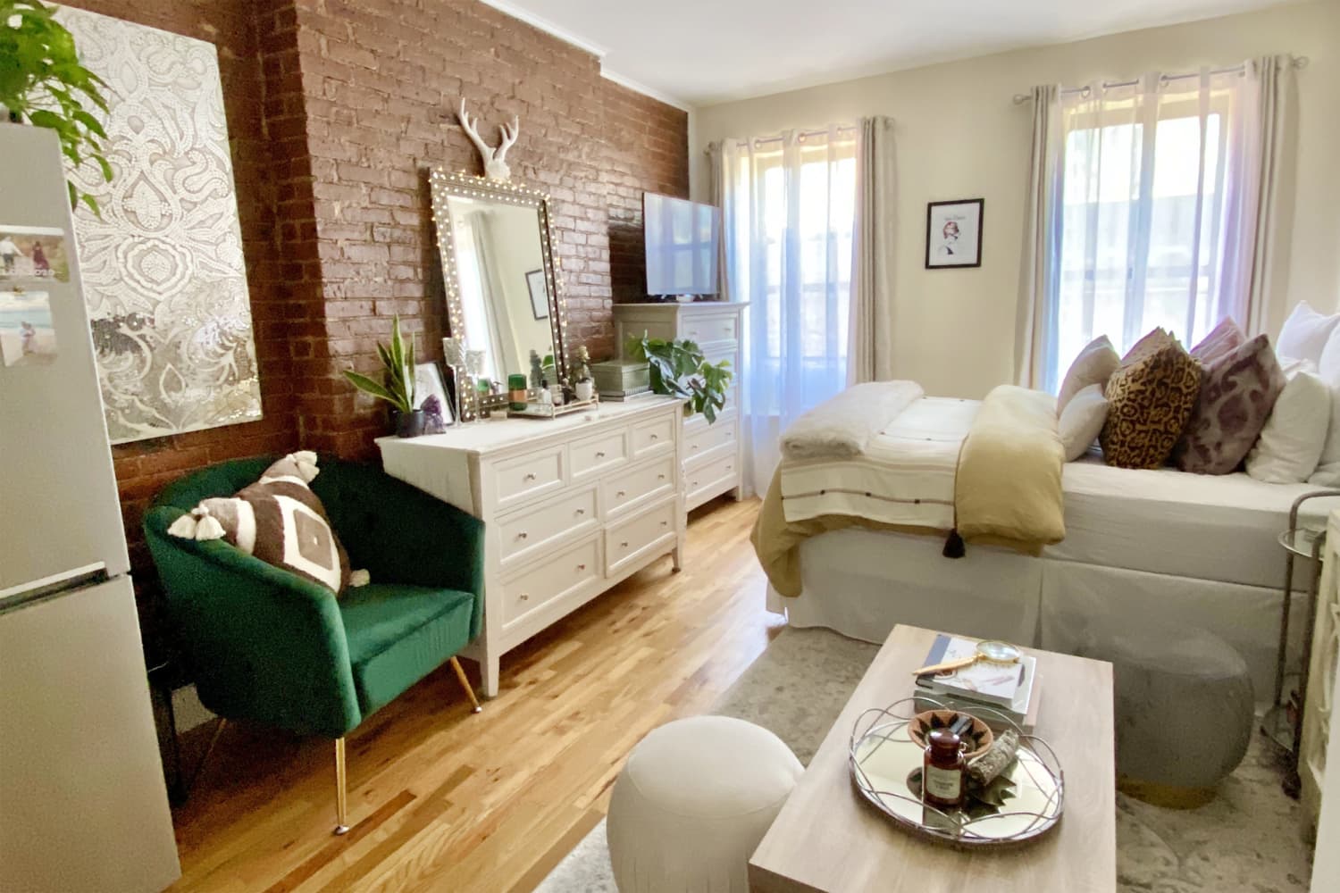 300SquareFoot NYC Glam Studio Apartment Photos Apartment Therapy